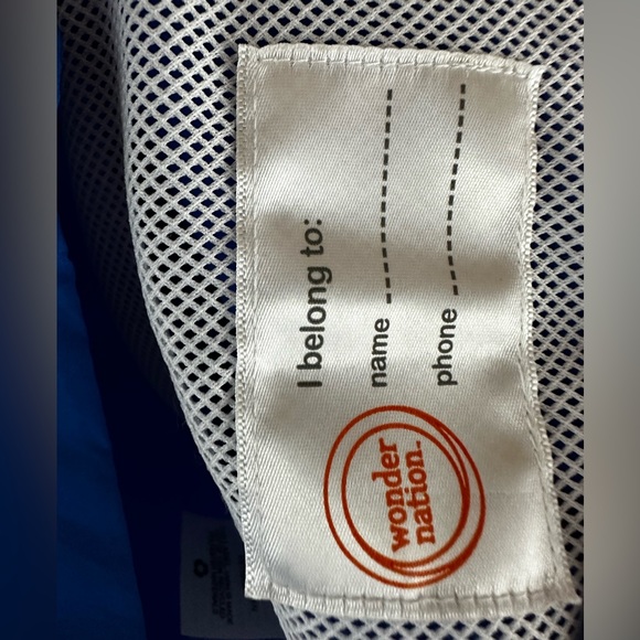 Wonder Nation boys medium (8) cost. Zipper front. Hood. Two zip hand pockets. - Picture 4 of 6